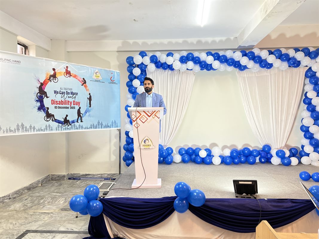 HHIRS Marks World Disability Day